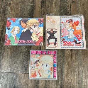 2001/2002 Koucha Ouji CD Cover Case, Letter Set, and Print Hana to Yume